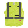 Milwaukee Tool Class 2 High Visibility Yellow Safety Vest - 2XL/3XL 48-73-5023