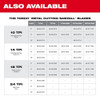 Milwaukee Tool 6" 24 TPI SAWZALL Blades (5 Pk) 48-00-5186