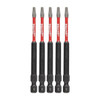 3-1/2 in. Square Recess No 1 SHOCKWAVE Impact Duty Power Bit (5 pk)