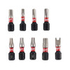 Milwaukee Tool SHOCKWAVE Impact  Security Insert Bit Set - 9PC 48-32-4620
