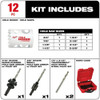 Milwaukee Tool 12 pc. HOLE DOZER Plumber's Bi-Metal Hole Saw Set 49-22-4143