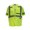 Class 3 High Visibility Yellow Safety Vest - Large/X-Large