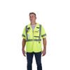 Class 3 High Visibility Yellow Safety Vest - Large-X-Large  48-73-5142