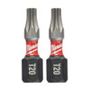 Milwaukee Tool SHOCKWAVE Impact Torx T20 Insert Bits (2 PK) 48-32-4414