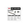 Milwaukee Tool RED HELIX Cobalt Drill Bit Set, 29-Piece 48-89-2332