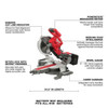 Milwaukee Tool M18 FUEL Dual Bevel Sliding Compound Miter Saw 2734-20