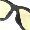 Safety Glasses Anti-Fog &  Anti-Scratch, Yellow Lens, Half-Frame, Wraparound  48-73-2121