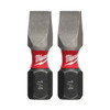 Milwaukee Tool Shockwave Impact Slotted 1/4" Insert Bits (2PK) 48-32-4418