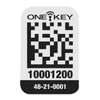 Milwaukee Tool ONE-KEY Asset ID Tag for Small Plastic Surfaces,PK200 48-21-0001