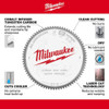 14 in. 80 Tooth Aluminum Cutting Circular Saw Blade (1 in. Arbor)  48-40-4370