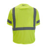 Class 3 High Visibility Yellow Mesh Safety Vest - Large-X-Large  48-73-5132