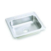 Elkay Drop-In Sink, 3 Hole, 21" x 15-3/4", Elite Satin DSE125223