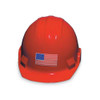 Accuform HardHatLabel,Vinyl,Rectangle,PK5 LHTL671