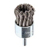 Weiler Knot Wire End Wire Brush, Steel, 1-1/8" 94111