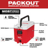 16 qt Packout Hard Sided Compact Cooler, Up to 3 Days Ice Retention, Red-White  48-22-8460