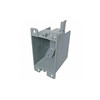 Electrical Box, 14 cu in, Switch Box Type, 1 Gang, PVC, Rectangular Shape