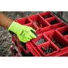 12PK High Visibility Cut Level 3 Polyurethane Dipped Gloves - L  48-73-8932B