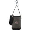 Ergodyne Bucket Bag, Gray, Canvas, 0 Pockets 5940T