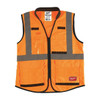 Class 2 High Visibility Orange Performance Safety Vest - 4XL/5XL (CSA)