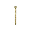 Deck Screw, #10 x 4 in, Steel, Flat Head, Torx Drive, 270 PK