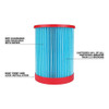 Large High Efficiency Filter for M18 FUEL Wet-Dry Shop Vacuums  49-90-1978