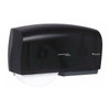 Scott Scott Coreless Twin Toilet Paper Dispenser HighCap 20x6x11 BLK 09608