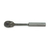 1-2" Drive, 72 Geared Teeth, Pear Head Hand Ratchet, 10" L, Chrome Finish  1KEJ1