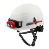 Milwaukee Tool BOLT White Front Brim Safety Helmet - Type 2, Class E 48-73-1321