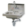 Advance Tabco Hand Sink,Wall,17-1/4 In. L,15-1/4 In. W 7-PS-50