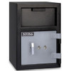 Mesa Safe Co Depository Safe with Key Lock 86 lb, 1 cu ft, 12 ga Steel MFL2014K