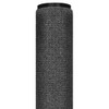 Entrance Mat, Polypropylene, 3/8 in Thick, Charcoal, 3 ft W x 6 ft L
