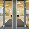 Entrance Mat, Polypropylene, 3-8 in Thick, Charcoal, 3 ft W x 6 ft L  138S0036CH