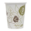 Dixie Disposable Hot cup 10 oz. White, Paper, Pathways, Pk1000 2340PATH