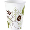 Dixie Disposable Hot cup 10 oz. White, Paper, Pathways, Pk1000 2340PATH
