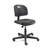 Bevco Polyurethane Desk Chair, 16" to 21", No Arms, Black V7007HC
