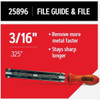 Oregon 3-16 In. Chainsaw File Guide 25896 739401