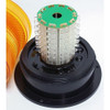 Railhead Gear Warning Strobe,Amber,LED M9600-LED A