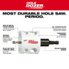 Milwaukee Tool 9 pc. HOLE DOZER Large Diameter Bi-Metal Hole Saw Kit 49-22-4009