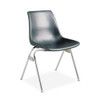 Manufacturer Varies Stacking Chair, Plastic, Sand 3W033