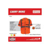 Class 3 High Visibility Orange Safety Vest - Large-X-Large  48-73-5146