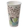 Dixie Disposable Hot cup 10 oz. White, Paper, Pk1000 92959