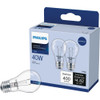 Philips 40W Clear Medium A15 Incandescent Appliance Light Bulb (2-Pack) 570259 520858