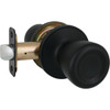 Steel Pro Matte Black Tulip Passage Door Knob TRX930B 212919