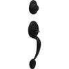 Steel Pro Matte Black Tulip Handleset HY7X9S1