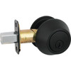Steel Pro Matte Black Double Cylinder Deadbolt DB9X92 225856
