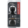 Steel Pro Matte Black Tulip Entry Door Knob TRX900B 203159