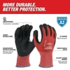 Cut-Resistant Coated Gloves, Cut Level A2 ,Dipped ,Nitrile ,Sandy ,2XL 1 PR  48-22-8929