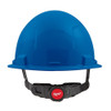 BOLT Blue Front Brim Hard Hat w-6pt Ratcheting Suspension - Type 1, Class E  48-73-1124