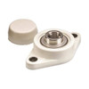 Ntn Flange Bearing,2-Bolt,1" Bore,PBT/SS SUCNFL205-16CCFG1