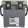 Pelican Elite 20 Qt. Cooler, Dark Gray & Green 20Q-1-DKGRYEGRN 832794